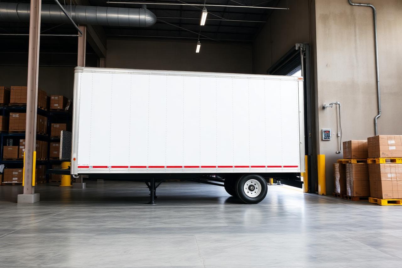 Dry Van Freight equipment operated by Vantage Point Logistics Group