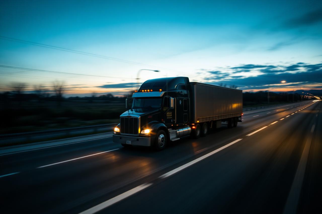 Expedited Freight equipment operated by Vantage Point Logistics Group